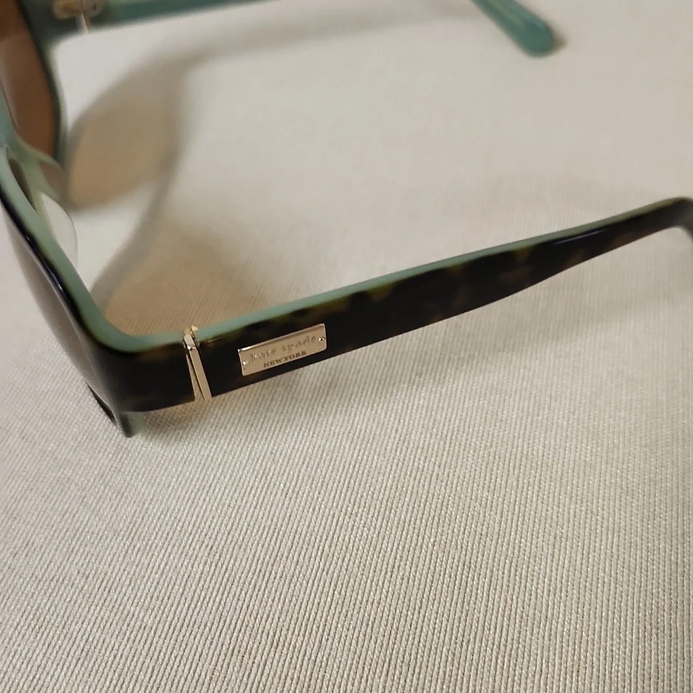 Kate Spade Frames Green and Animal Print / Will Need Correct Lenses